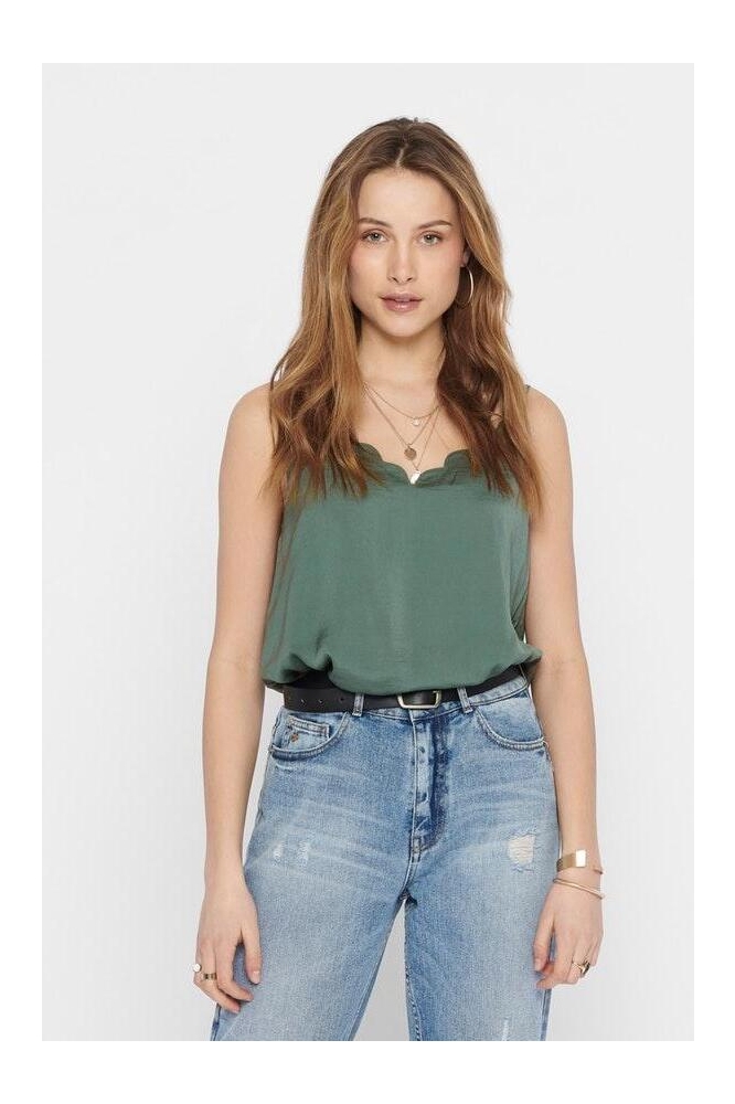 ONLDEBBIE SINGLET NOOS WVN 15176550 BALSAM GREEN